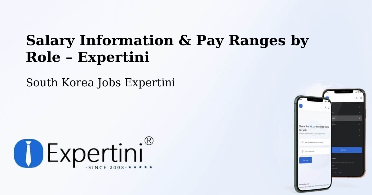 Salary Information & Pay Ranges – Ulsan - Ulsan, South Korea Jobs Expertini