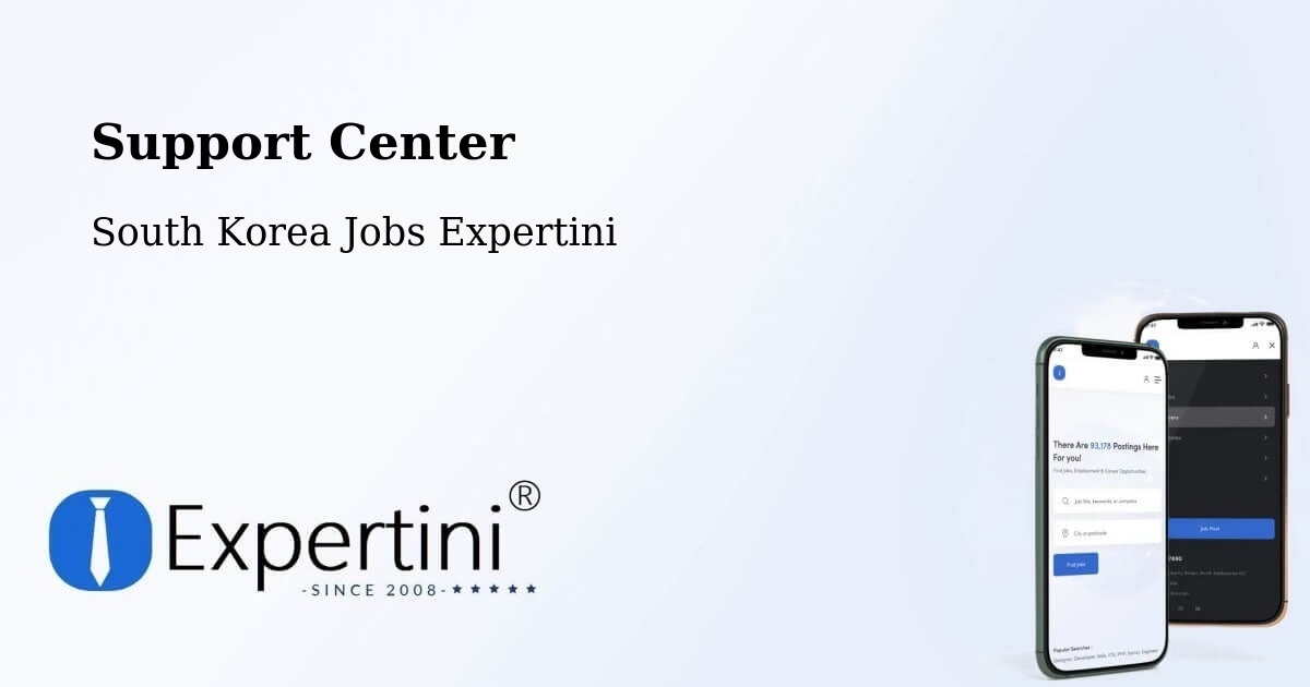 Support Services – Ulsan - South Korea Jobs Expertini
